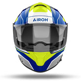 Casco Airoh Spark 2 Chrono Azul Amarillo 2